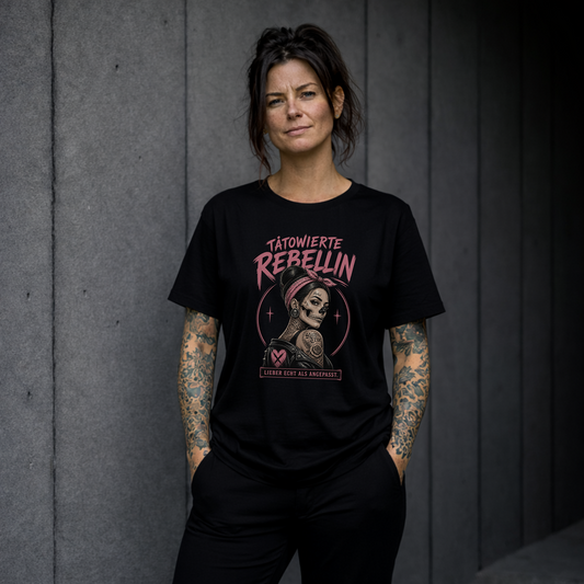 REBELL (dark hair) - Essential Shirt
