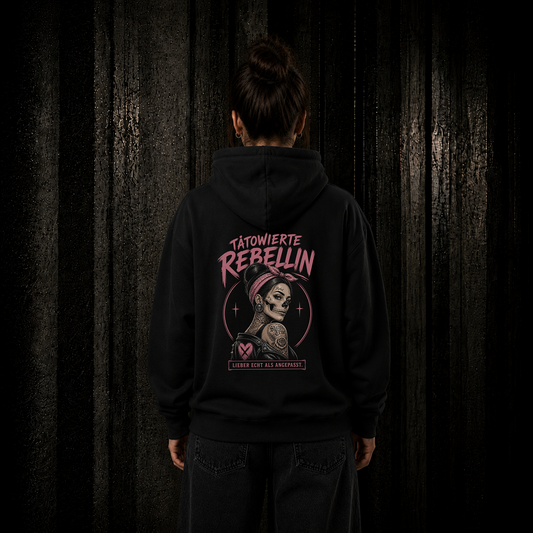 REBELL (dark hair) - Hoodie