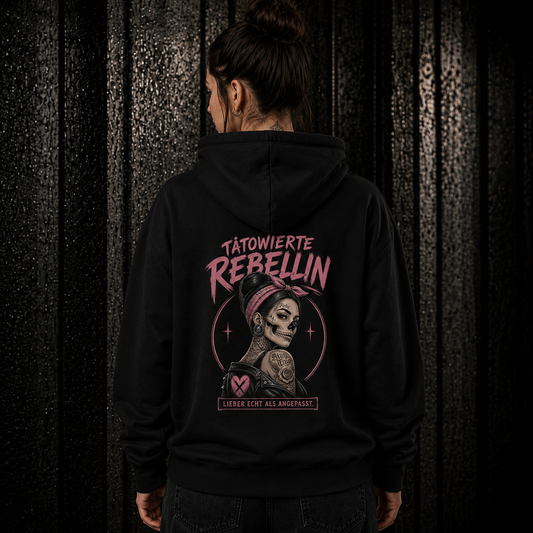 REBELL (dark hair) - Hoodie