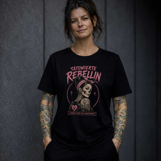 REBELL (dark hair) - Essential Shirt