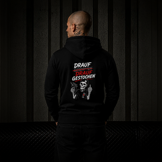 DRAUF GESTOCHEN - Hoodie