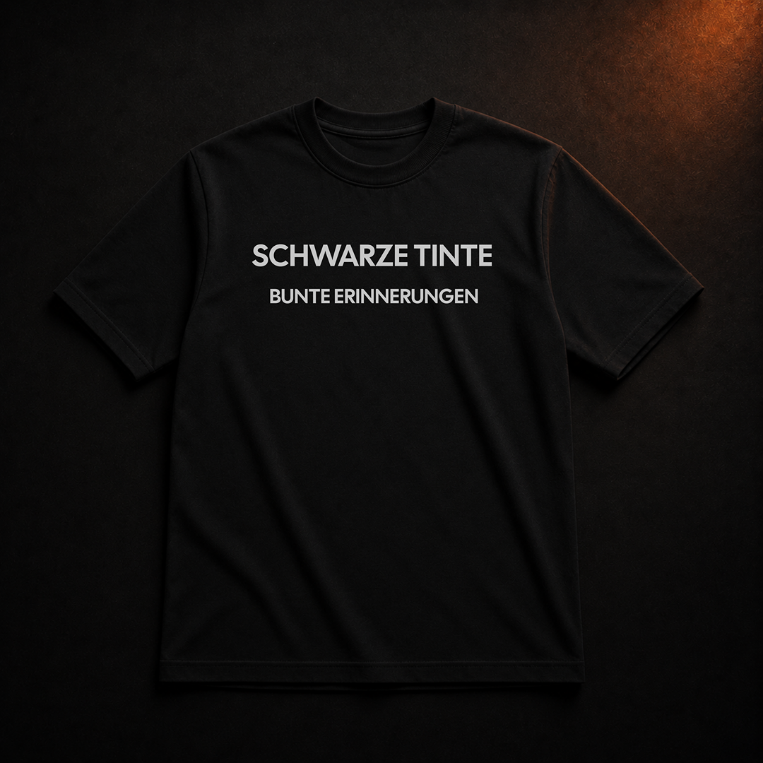 SCHWARZE TINTE - Oversize Shirt