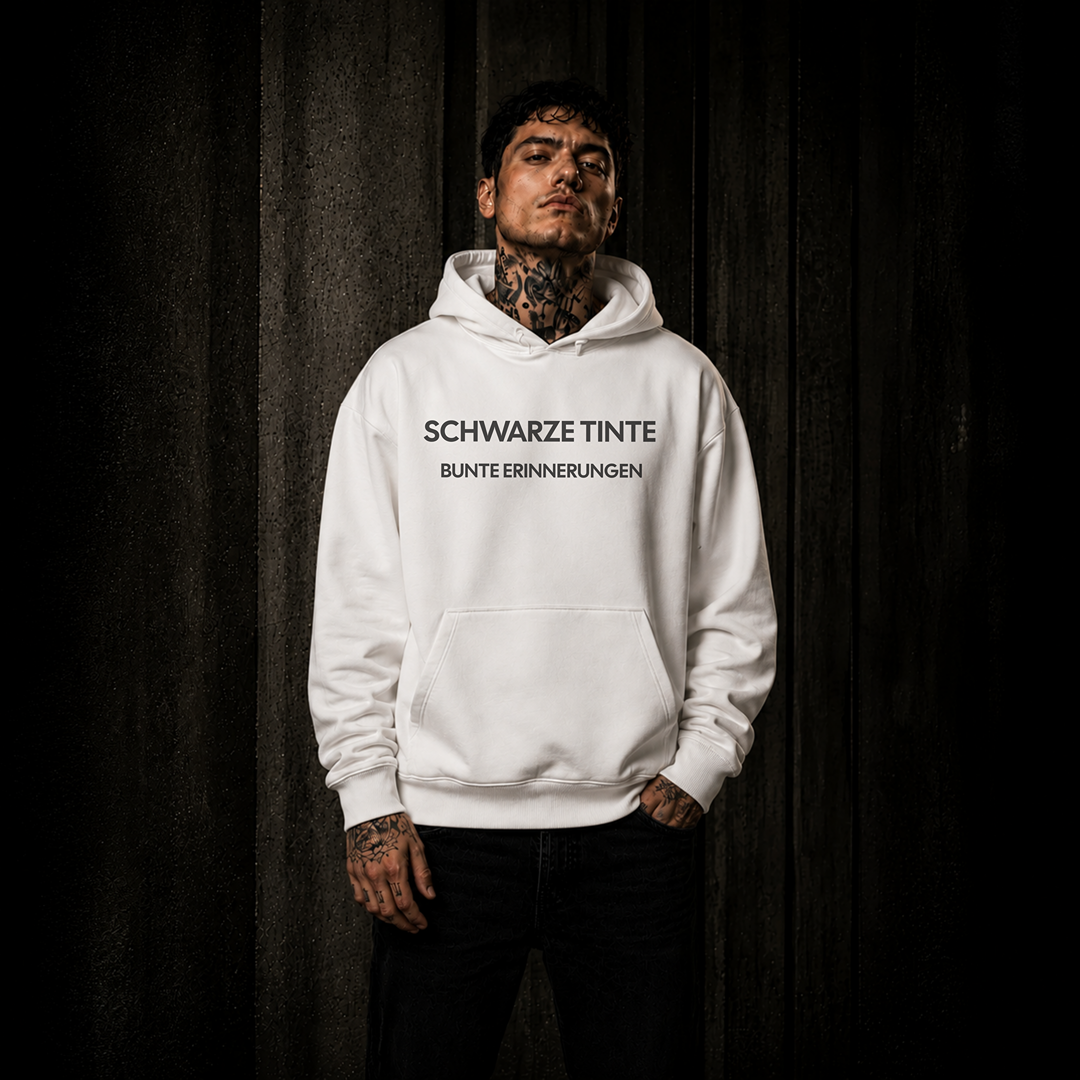 SCHWARZE TINTE - Hoodie